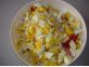 Salát s vejcem a sýrem - příprava